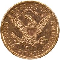 1882-S $5 Liberty PCGS MS62 - 2