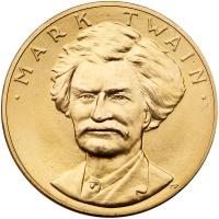 1981 1 ozt Gold Mark Twain Medal