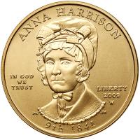 2009-W First Spouse Anna Harrison $10 Gold Coin