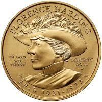 2014-W First Spouse Florence Harding $10 Gold Coin