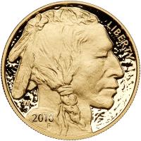 2010-W American Buffalo $50 Proof 1 Oz. Gold Coin