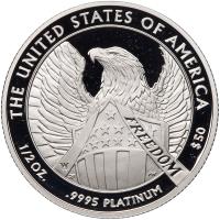 2007-W American Eagle 10th Anniversary Platinum Coin Set - 2