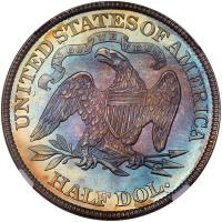 1885 Liberty Seated 50C NGC PF68 CAM - 2