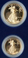 1987. 2-piece American Gold Proof Set