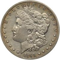 1895-O Morgan $1 ANACS EF45