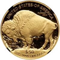 2018-W Buffalo $50 Gold Coin NGC PF70 UC - 2