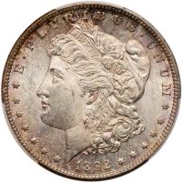 1892-CC Morgan $1 PCGS MS64