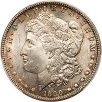 1890-CC Morgan $1 PCGS MS63