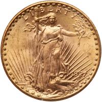 1927 $20 St. Gaudens PCGS MS63