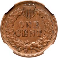 1909-S Indian Head 1C NGC AU58 BR - 2