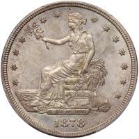 1878-S Trade $1 PCGS MS62