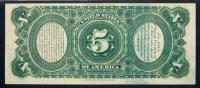 1869 $5 Legal Tender. Fr. 64. PMG Gem Unc 65 EPQ. - 2