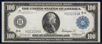WITHDRAWN - 1914 $100 Federal Reserve Note. St. Louis. Fr. 1112. PCGS-C Very Choice Unc 64PPQ.