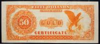 1882 $50 Gold Certificate. Fr. 1193. PCGS-C Very Fine 35PPQ. - 2