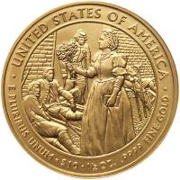 $10.00 Gold 2010-W Mary Lincoln 1/2 ozt - 2