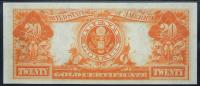 1922, $20 Gold Certificate. PCGS-B Choice Unc 64 - 2