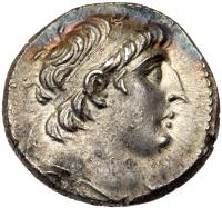 Seleukid Kingdom. Antiochos VII Euergetes. Silver Tetradrachm (14.01 g), 138-129 BC