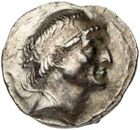 Characenian Kingdom. Hyspaosines. Silver Tetradrachm (16.29 g), ca. 127-122 BC V