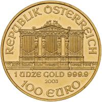 Austria. 100 Euro, 2003 Choice Brilliant Unc