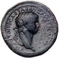 Claudius. Ã Sestertius (23.16 g), AD 41-54 Fine