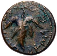 Judaea, Bar Kokhba Revolt. Ã Medium Bronze (12.07 g), 132-135 CE EF - 2