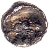 Judaea, Persian Period. Silver Gerah (0.46 g), ca. 350-330 BC VF - 2