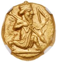 Achaemenid Kingdom. Xerxes II to Artaxerxes II. Gold daric (8.33 g), ca. 420-375 BC