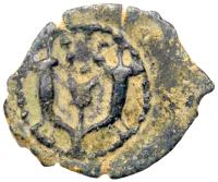 Judaea, Herodian Kingdom. Herod I. Ã Prutah (1.33 g), 40 BCE-4 CE Superb EF - 2