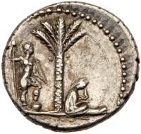 Vespasian. Silver Denarius (3.30 g), AD 69-79 EF - 2