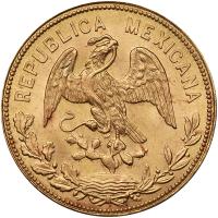 Mexico. Medallic 20 Pesos, 1953 Choice Brilliant Unc - 2