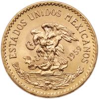 Mexico. 20 Pesos, 1959 Brilliant Unc