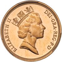 Great Britain. Sovereign, 1993 PCGS PF66 DC