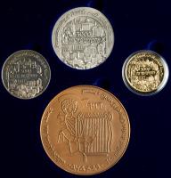 Israel. Jerusalem's 3000th Anniversary, State Gold Medal, 1996 Choice Brilliant