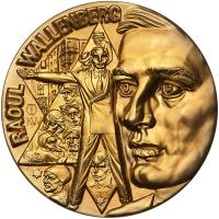 Israel. Privately Issued Gold Medal, ND Brilliant Unc