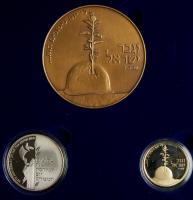 Israel. 30th Anniversary of the Yom Kippur War State Gold Medal, ND Choice Bri