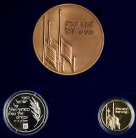 Israel. In Memory of Israel's Fallen Soldiers, State Gold Medal, ND ProofLike Br