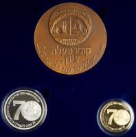 Israel. Clandestine Immigration, State Gold Medal, (2006) ProofLike Brilliant Un