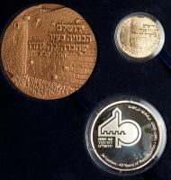 Israel. 40th Anniversary of the Reunification of Jerusalem, State Gold Medal, ND