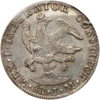 Mexico. 8 Reales, 1823-Mo JM PCGS About Unc - 2