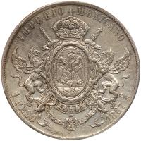 Mexico. Peso, 1867-Mo PCGS AU53 - 2