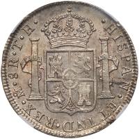 Mexico. 8 Reales, 1805-Mo TH NGC AU55 - 2