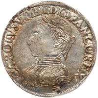 France. Teston, MDLXIII (1563)-H (La Rochelle) 2nd type PCGS AU55