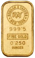 Israel. Gold Bar About Unc