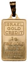 Israel. Gold Bar