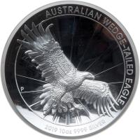 Australia. Wedge-Tailed Eagle 10 Dollars, 2019-P NGC PF70 UC - 2