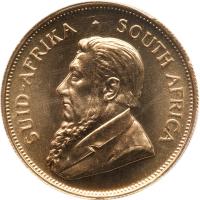 South Africa. Krugerrand, 1967 PCGS MS66