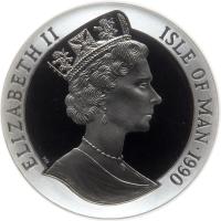 Isle of Man. 5 Crown, 1990 - 2