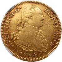 Bolivia. 4 Escudos, 1794-PR (Potosi) NGC VF