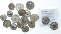 17-piece lot Roman 1st thru 3rd Century Silver Denarii and Antoninianni