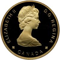 Canada. 100 Dollars, 1988 Choice Brilliant Proof